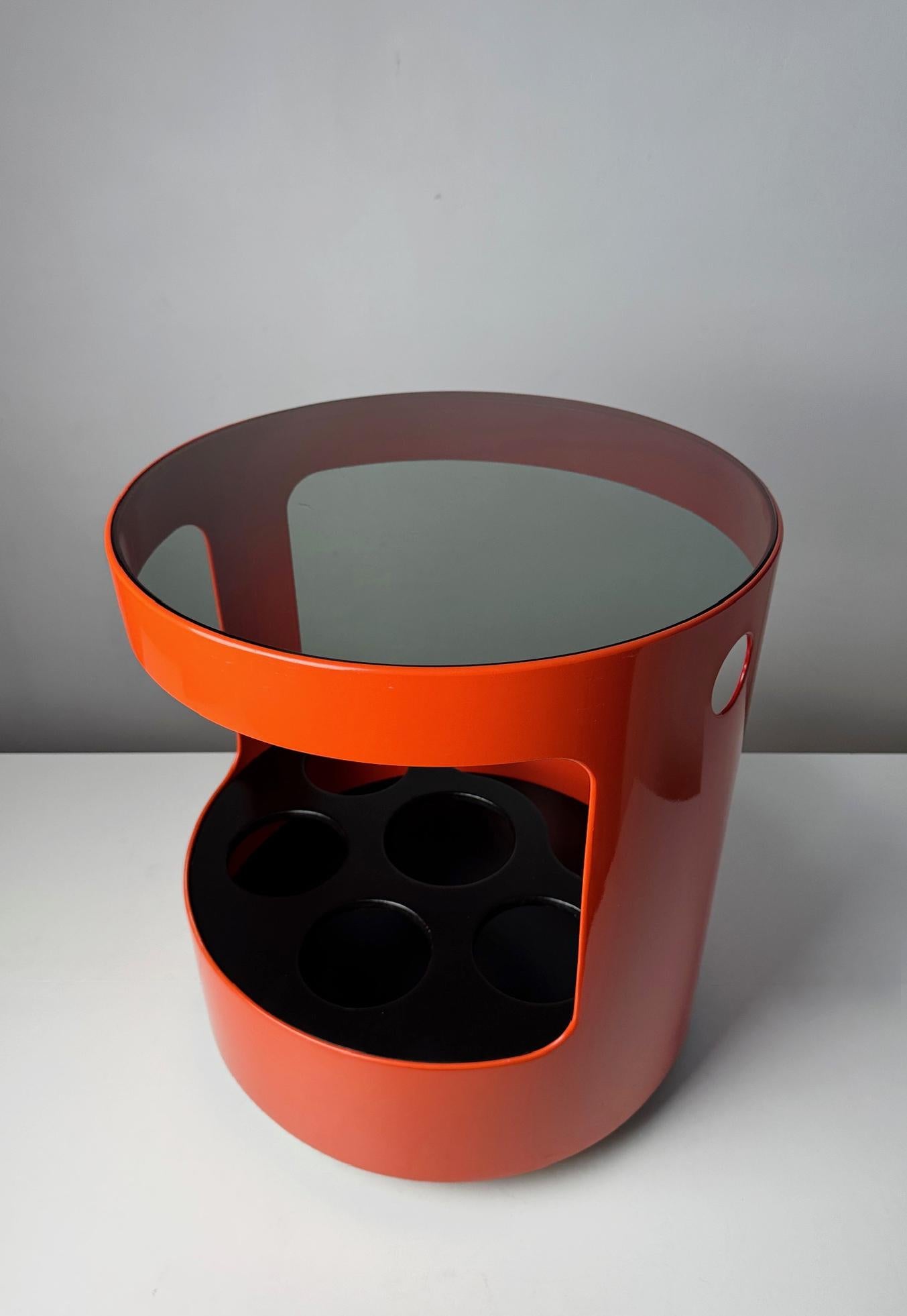 Opal Möbel Bar Trolley, 1960s Germany – Space Age Design In Good Condition For Sale In BARCELONA, ES
