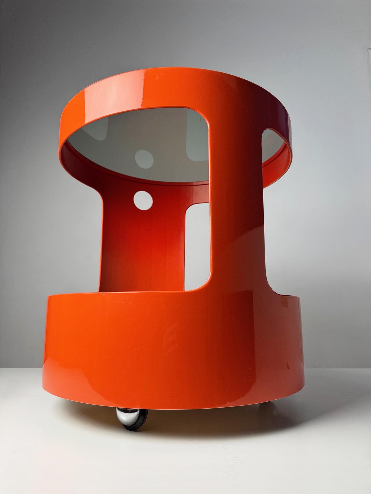 Opal Möbel Bar Trolley, 1960s Germany – Space Age Design For Sale 2