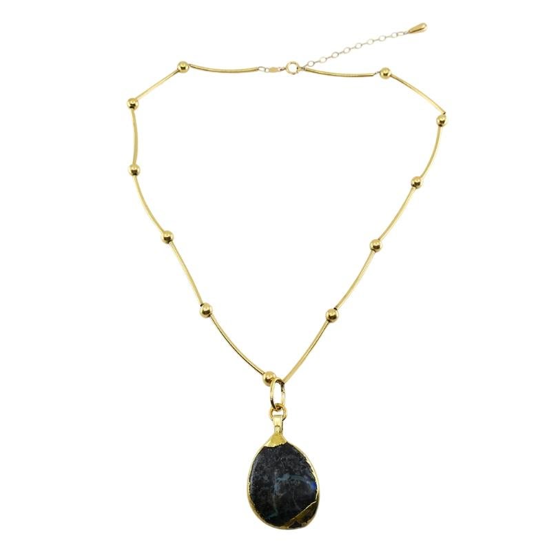 Collar de Opalo Collar de Oro de 14k con Abalorios en Bueno estado para la venta en Beverly Hills, CA
