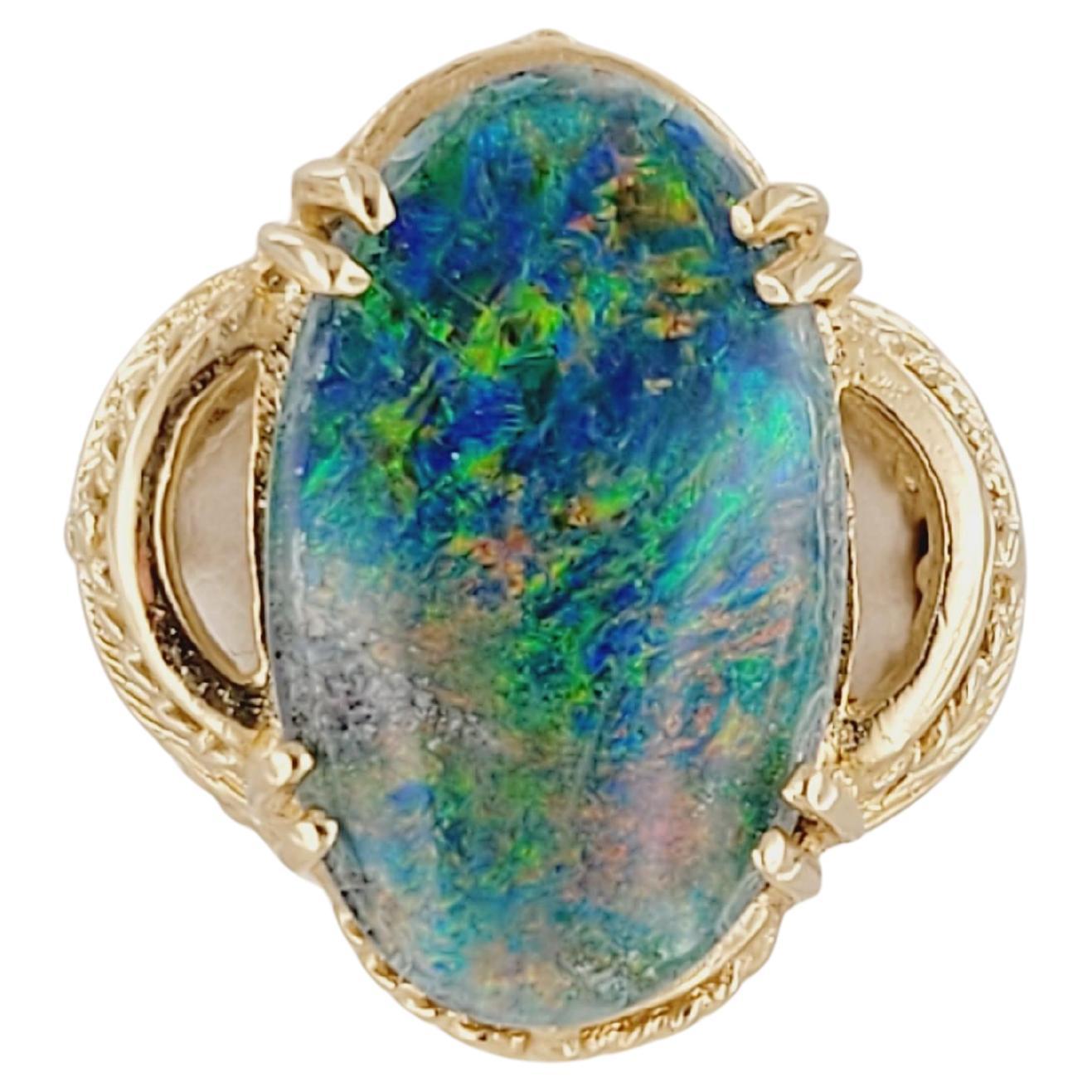 Opal Opulence Ring! For Sale