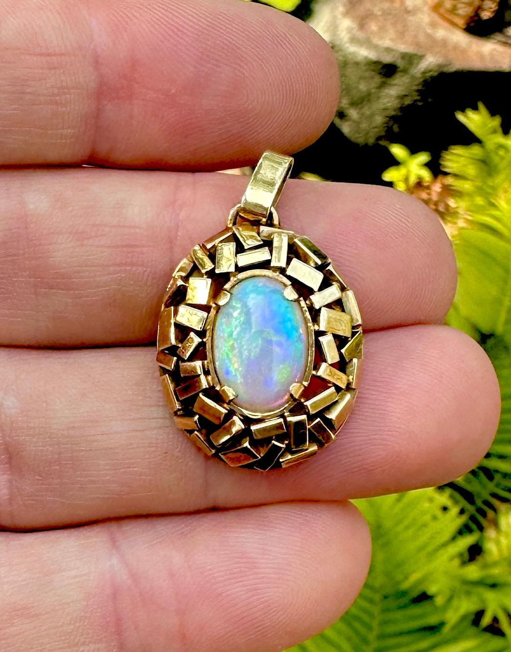 antique opal necklace for sale