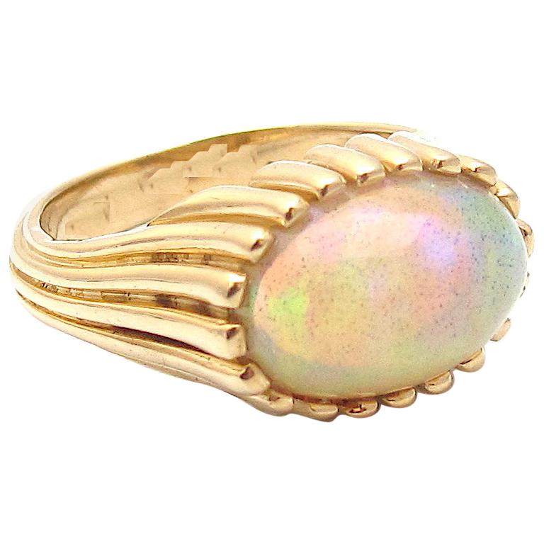Jacqueline Rose Ridge Opal Ring For Sale