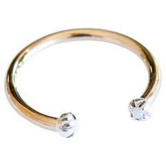 Anello Opale J Gold Silver Stile Vittoriano Anello Aperto Regolabile J Dauphin