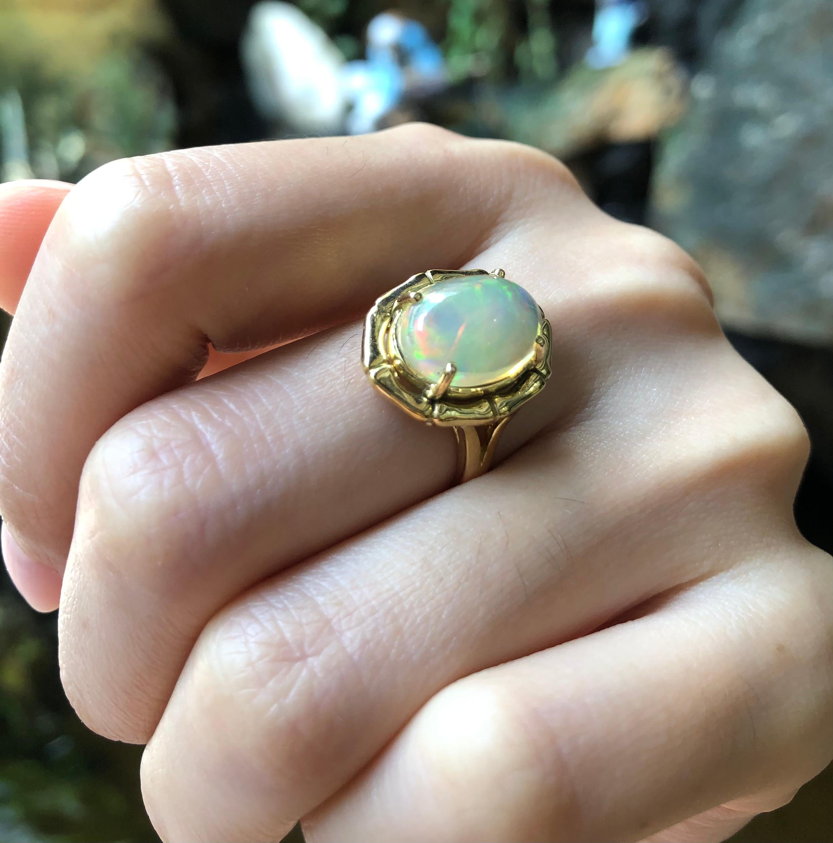 opal ring settings