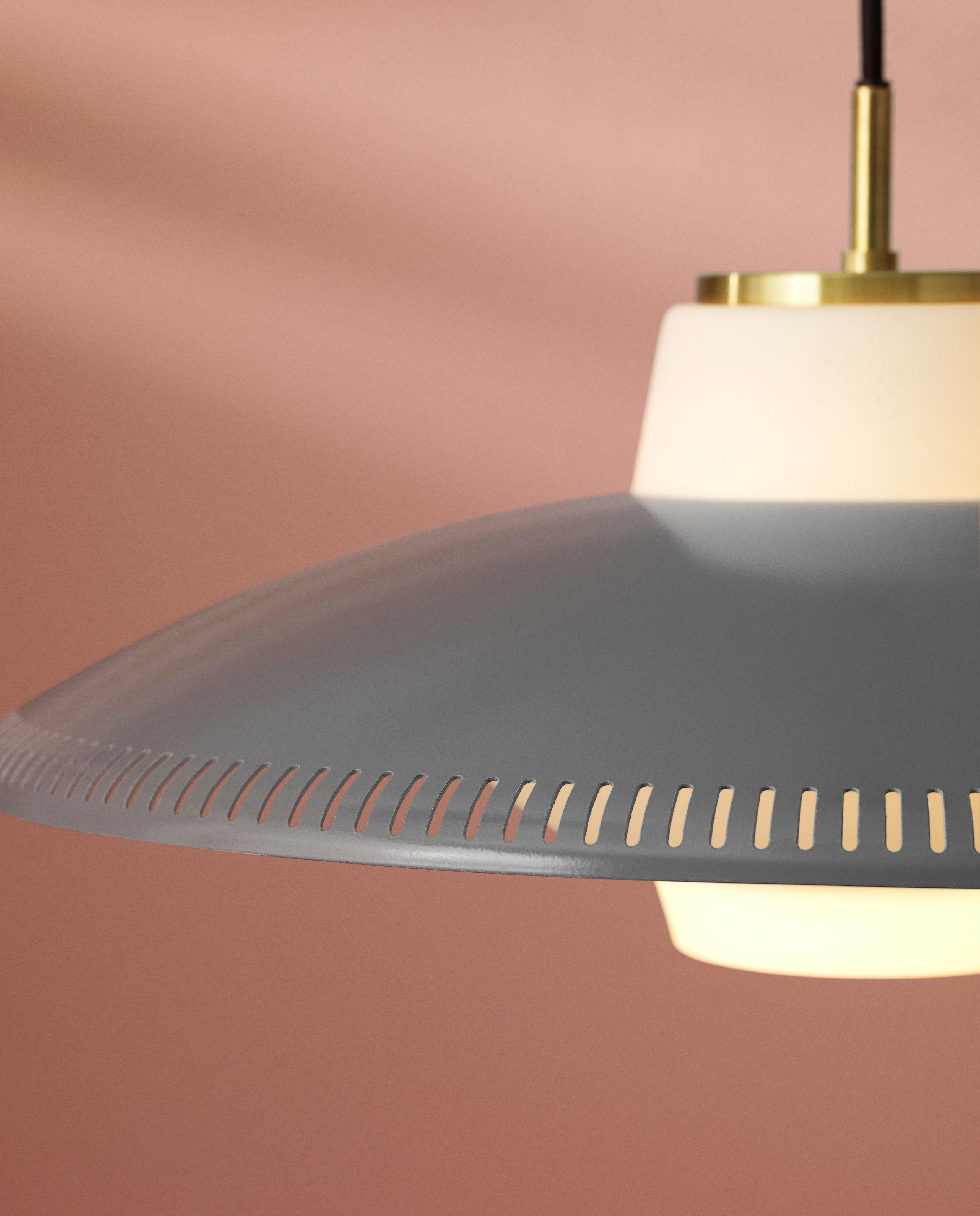 Opal Shade Pendant Lamp, by Arne Hovmand-Olsen from Warm Nordic For Sale 2