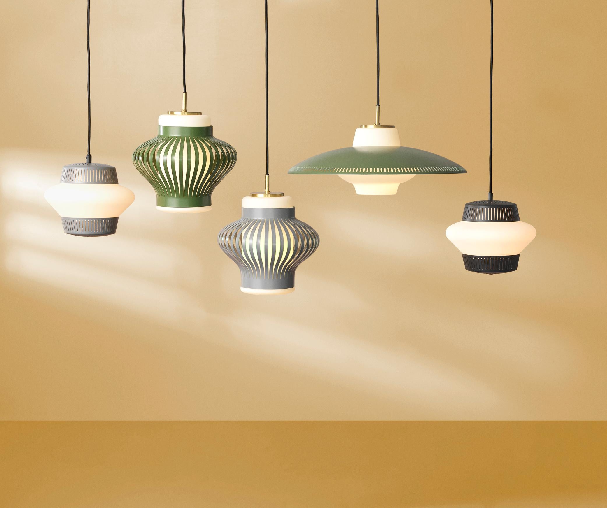 Opal Shade Pendant Lamp, by Arne Hovmand-Olsen from Warm Nordic For Sale 8