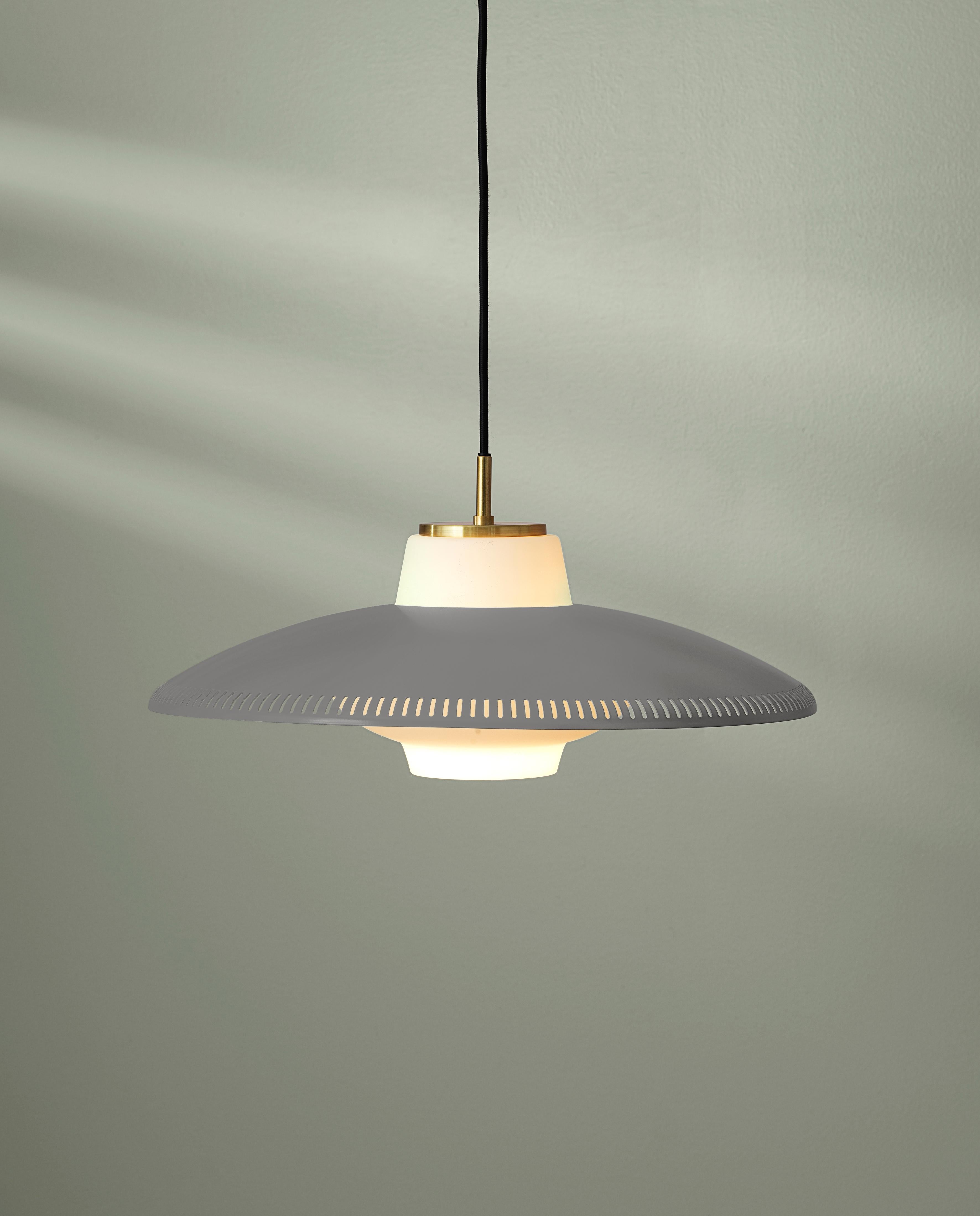 Opal Shade Pendant Lamp, by Arne Hovmand-Olsen from Warm Nordic For Sale 12