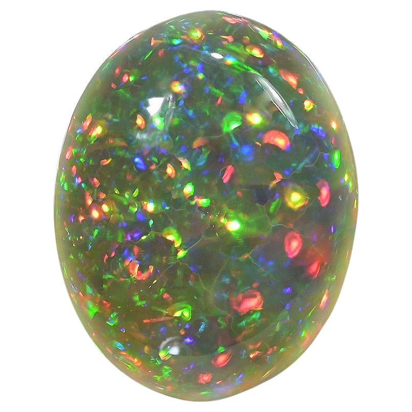 Opal Stone 10.20 Carat Oval Natural Ethiopian Loose Gemstone For Sale