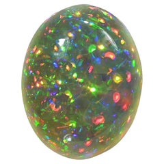 Opal Stone 10.20 Carat Oval Natural Ethiopian Loose Gemstone