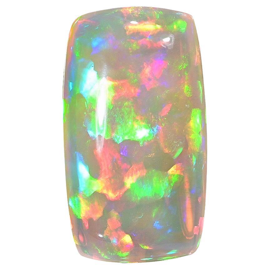 Opal Stone 10.79 Carat Cushion Natural Ethiopian Loose Gemstone
