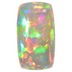 Opal Stone 10.79 Carat Cushion Natural Ethiopian Loose Gemstone