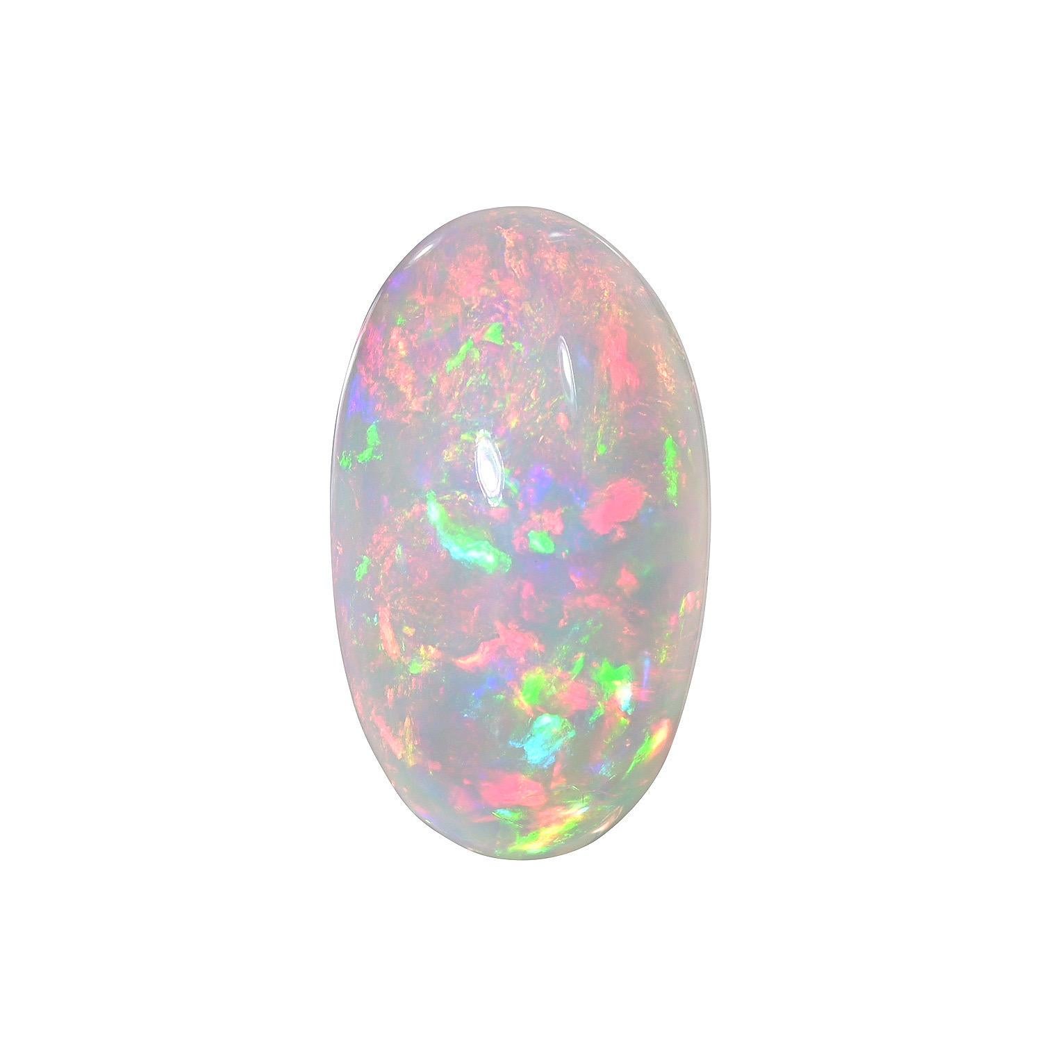 Natural 10.96 carat oval Ethiopian Opal loose gemstone, offered unmounted to a fine gem lover.
Returns are accepted and paid by us within 7 days of delivery.
We offer supreme custom jewelry work upon request. Please contact us for more details.
For