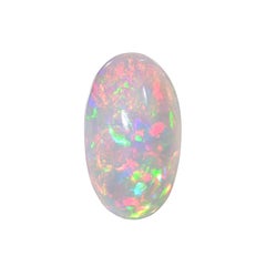 Opale éthiopienne ovale - pierre précieuse de luxe rare pour les collectionneurs Merkaba Beverly Hills