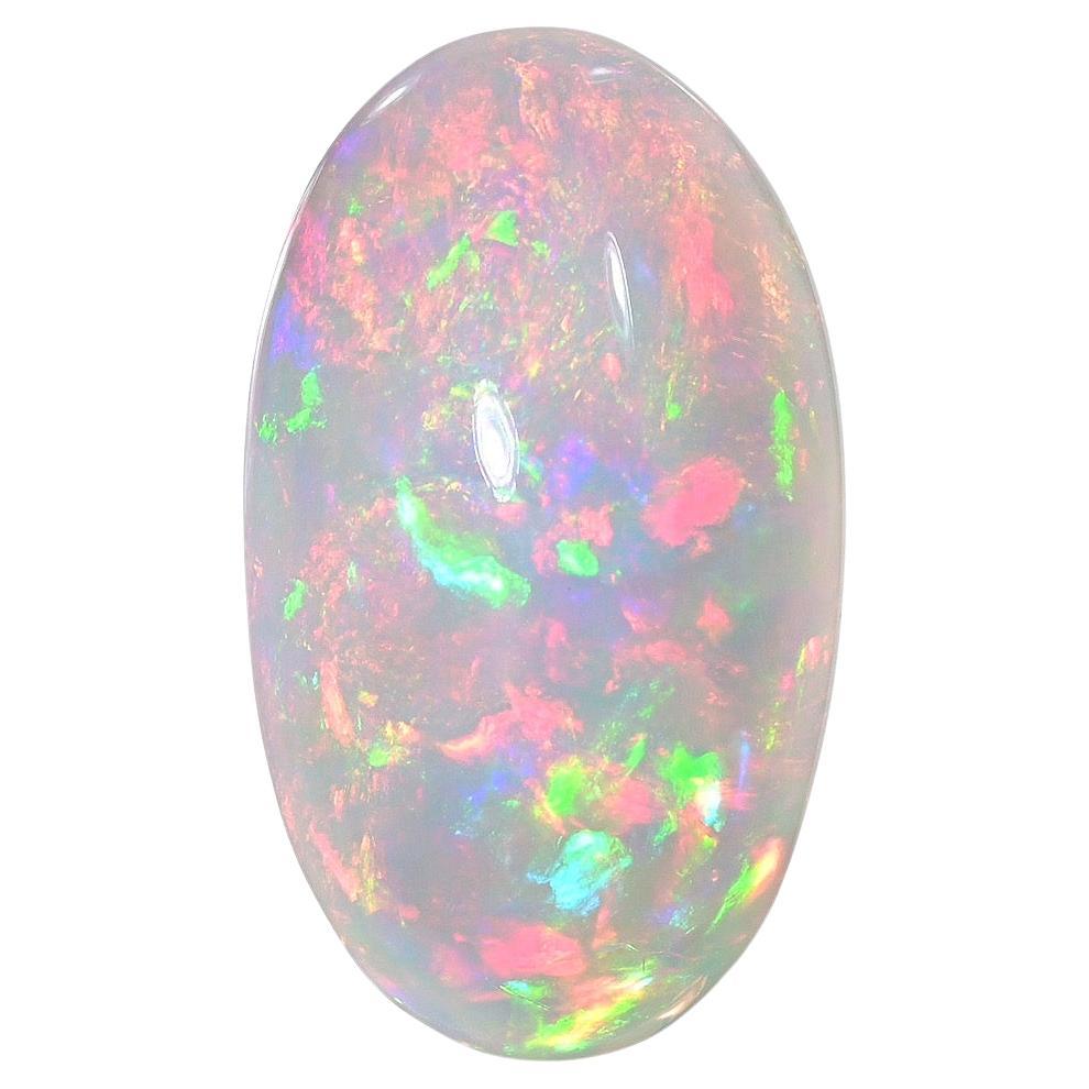 Opal Stone 10.96 Carat Oval Natural Ethiopian Loose Gemstone