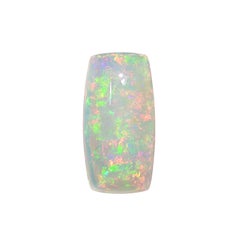 11.72 Carat Rectangular Cushion Cut Ethiopian Opal Loose Gemstone