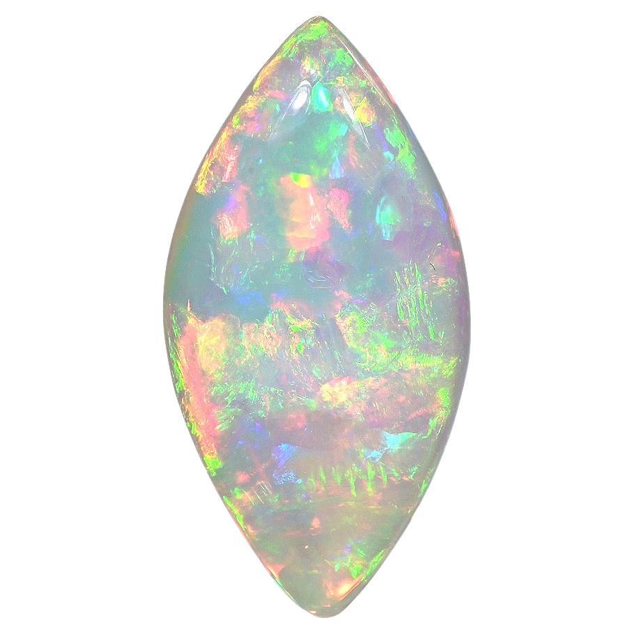 Opal Stone 13.88 Carat Natural Ethiopian Marquise loose Gemstone For Sale