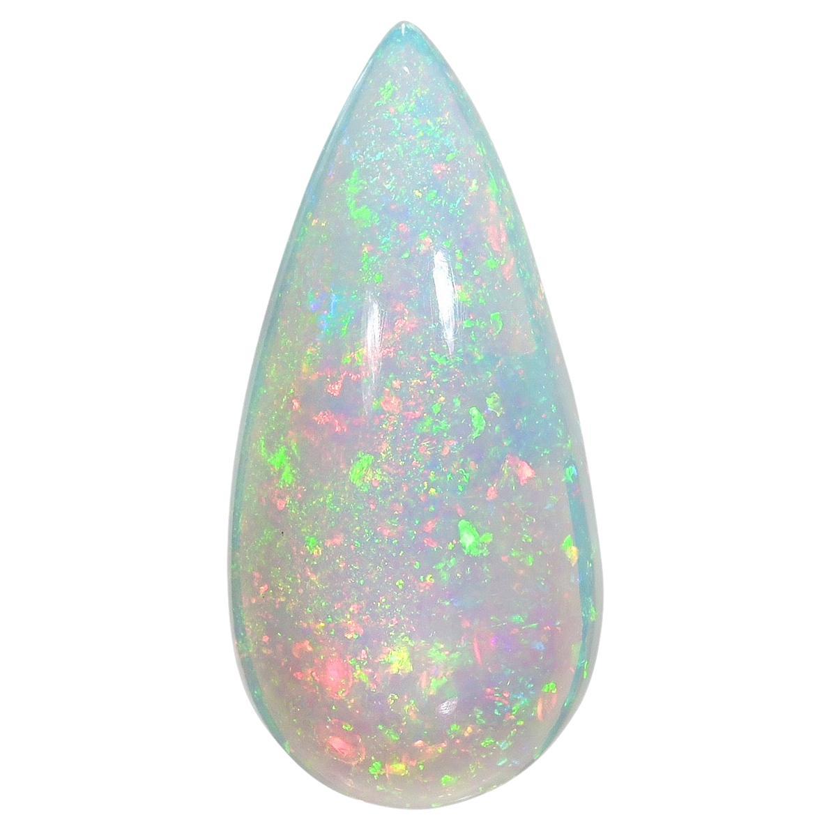 Opal Stone 19.50 Carat Pear Shape Natural Ethiopian Loose Gemstone For Sale