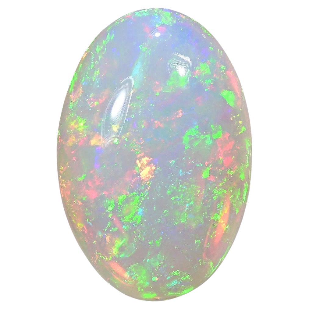 Opal Stone 22.20 Carat Natural Ethiopian Oval loose Gemstone For Sale