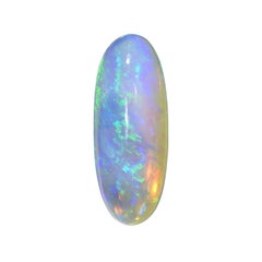 27.42-Carat Oval Ethiopian Opal Loose Gemstone by Merkaba Jewelry Beverly Hills