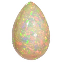 Opal Stone 27.63 Carat Natural Ethiopian Pear Shape loose Gemstone
