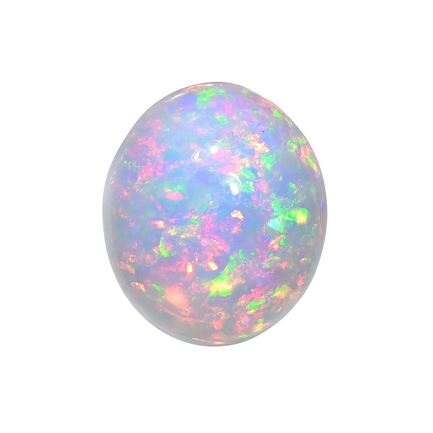Natural 36.67 carat oval Ethiopian Opal loose gemstone, offered unmounted to a fine gem enthusiast.
Returns are accepted and paid by us within 7 days of delivery.
We offer supreme custom jewelry work upon request. Please contact us for more