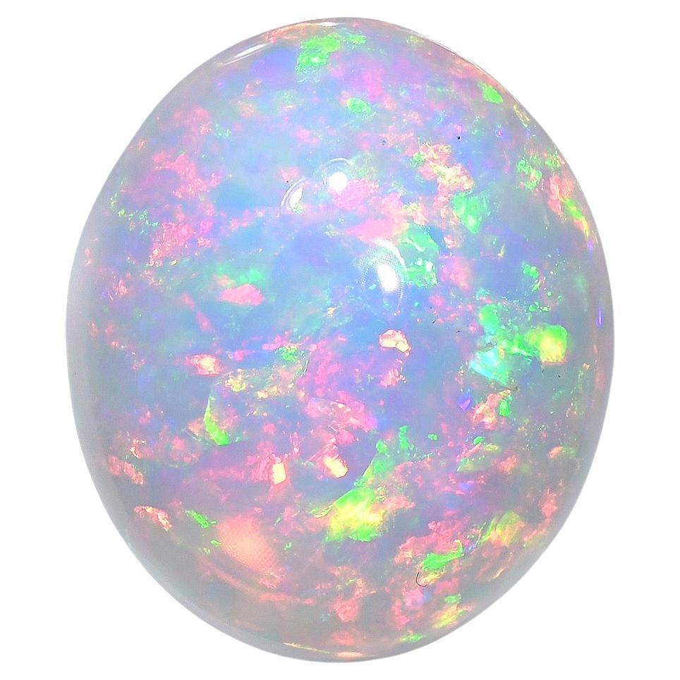 Opal Stone 36.67 Carat Natural Ethiopian Oval loose Gemstone For Sale