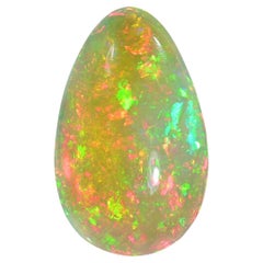 Opal Stone Pear Shape 22.17 Carat Natural Ethiopian Loose Gemstone