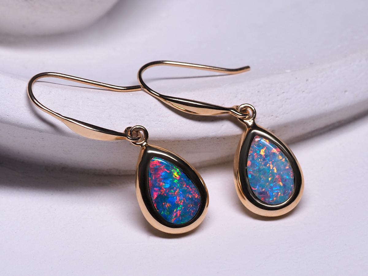 rainbow shape earrings