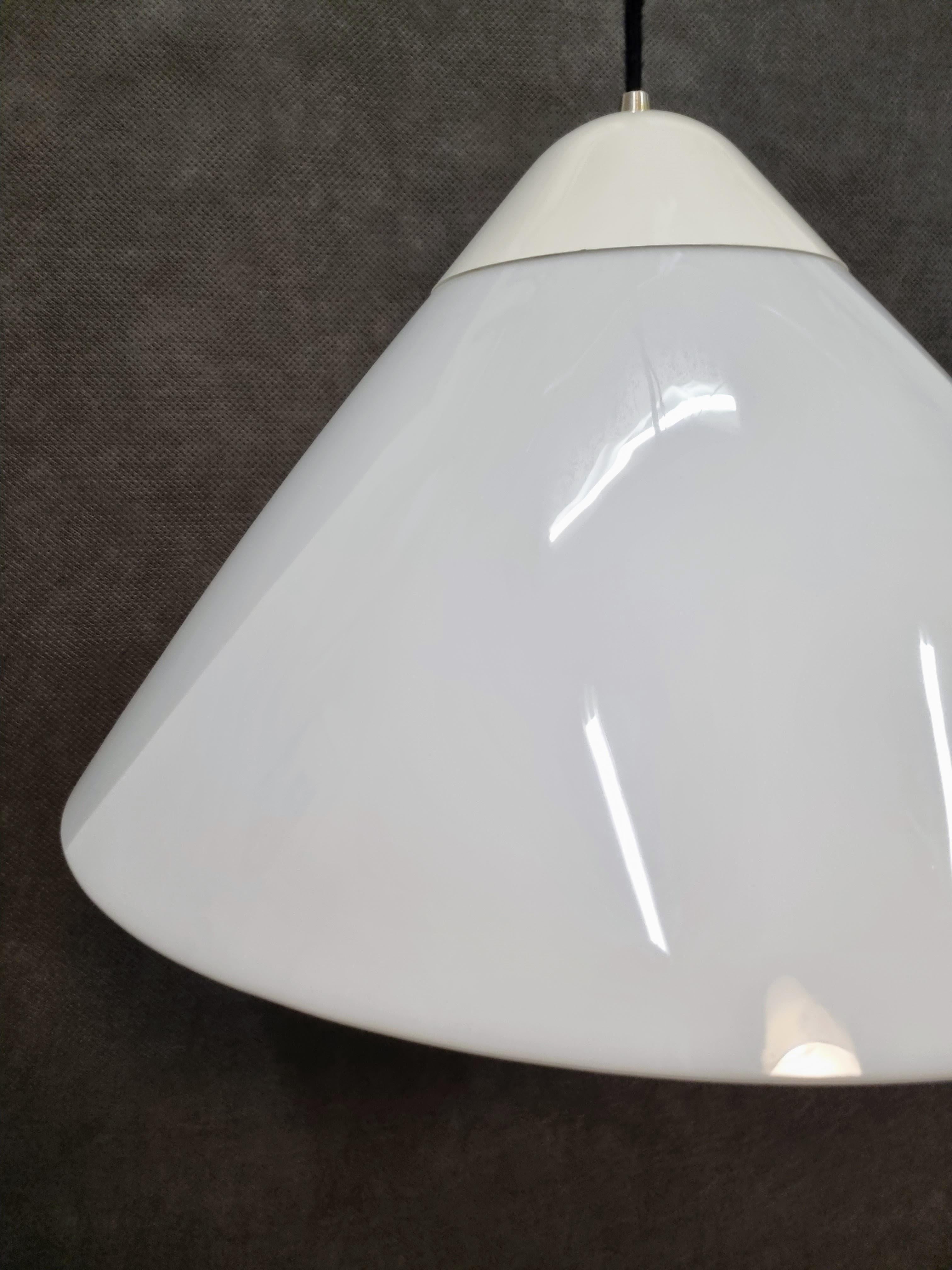 Aluminum Opala Pendant Light by Hans J Wegner