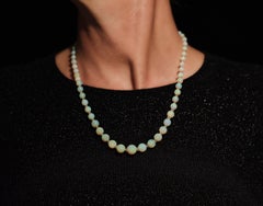 Opalbead necklace made in Stockholm 1948