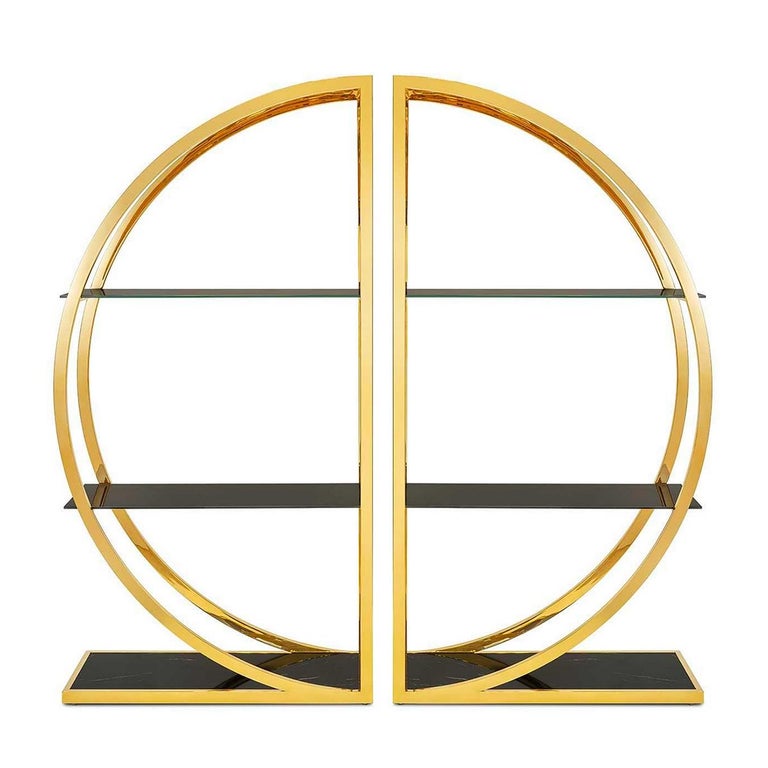 Opale Set of 2 Bookcase For Sale at 1stDibs set of 2 bookcases