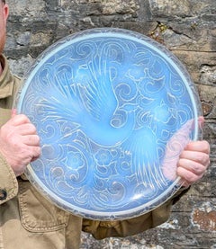 Opalescent Art Deco Charger by Pierre d'Avesn, France