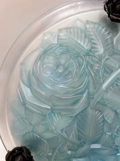 Opalescent Art Deco Pendant Light