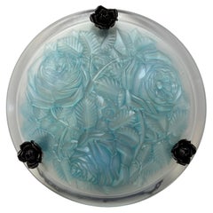 Opalescent Art Deco Pendant Light