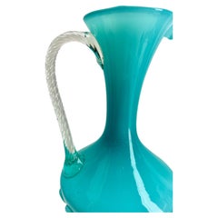 Opalescent Italian Opaline Pitcher from Florence 1960s
