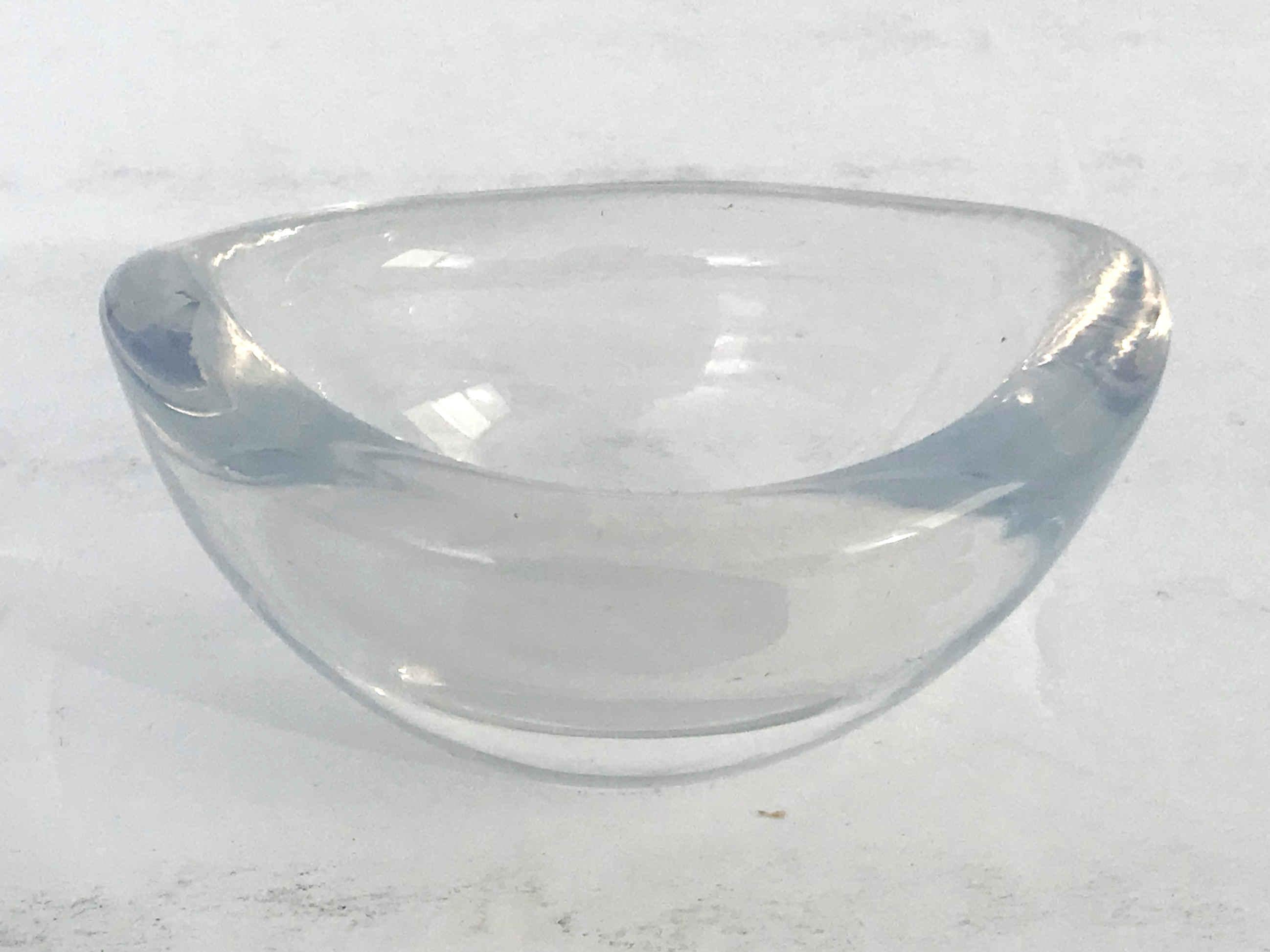 orrefors glass bowl