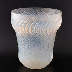 Opalescent Rene Lalique Actinia Vase Designed 1934