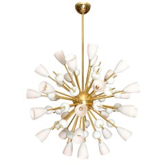 Sputnik ""Opalina" aus Muranoglas