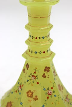 Opaline and Enamel Perfume Bottle