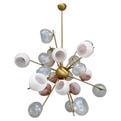 Opaline Blush Sputnik Chandelier by Fabio Ltd