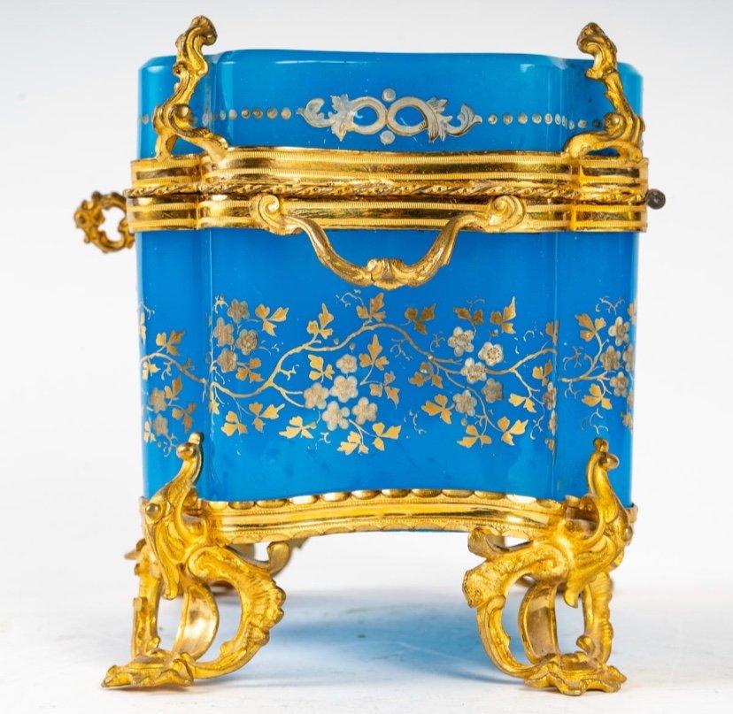 Napoleon III Opaline box, 19th century
