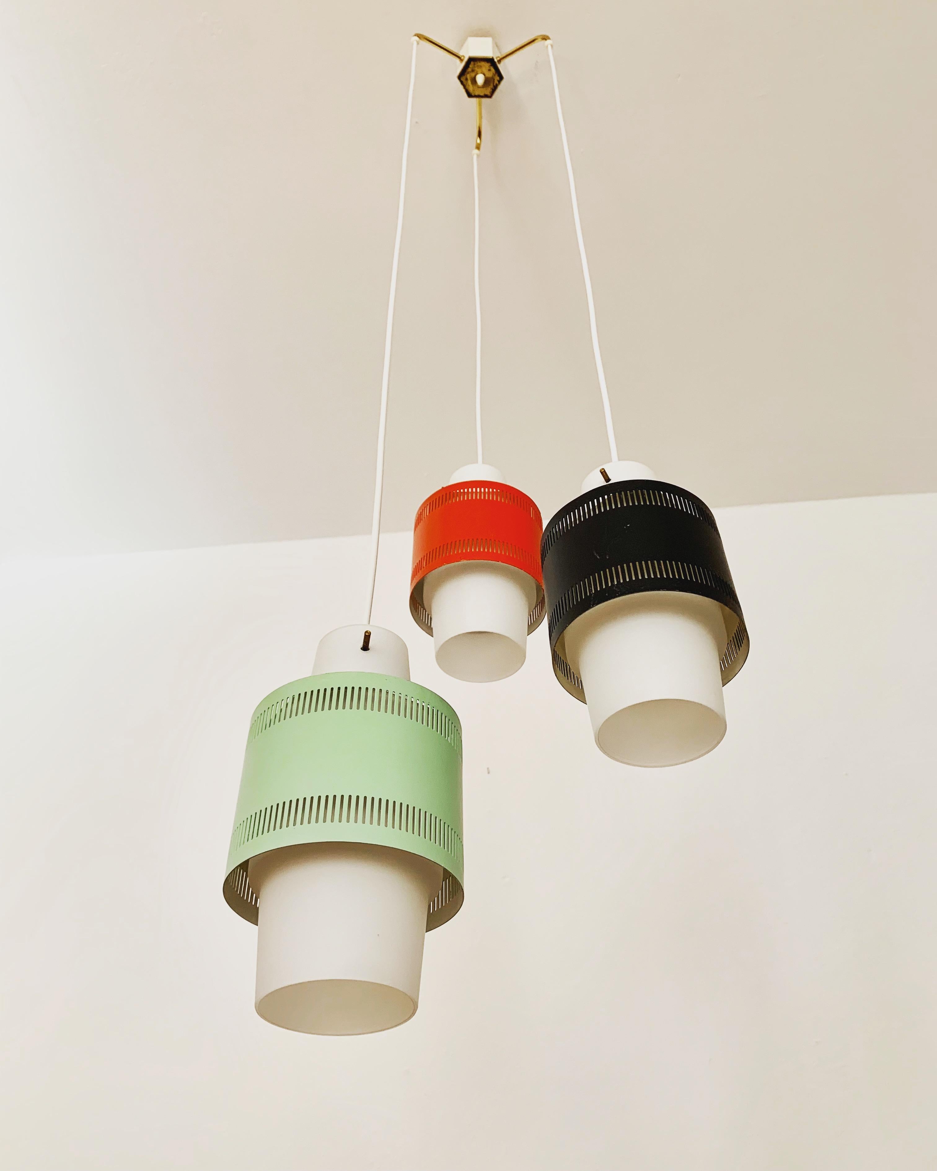 Opal-Kaskadenlampe (Deutsch) im Angebot