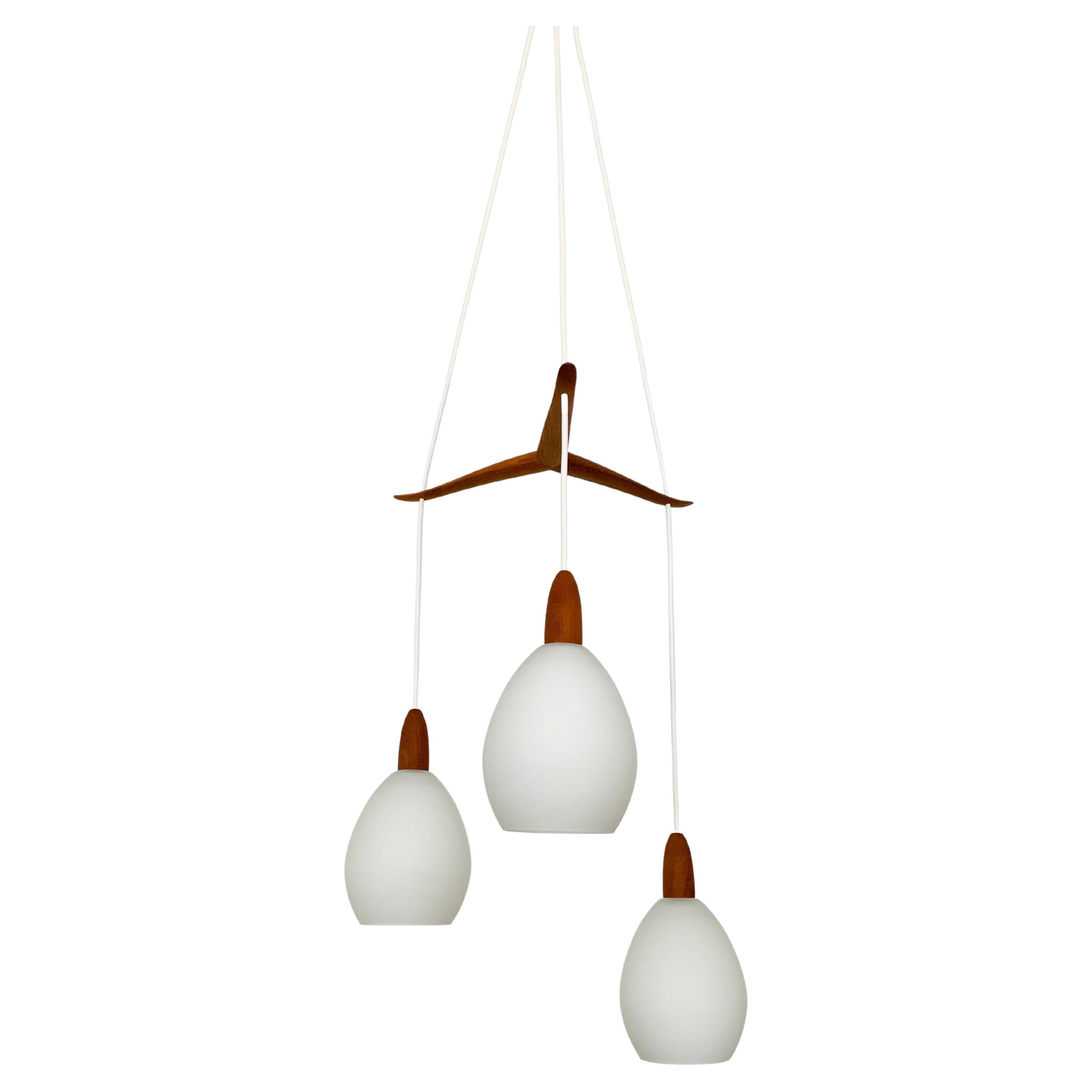 Opaline Cascading Lamp For Sale