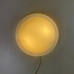 Opaline Ceiling Lamp by Peill+Putzler, Germany, 1980s