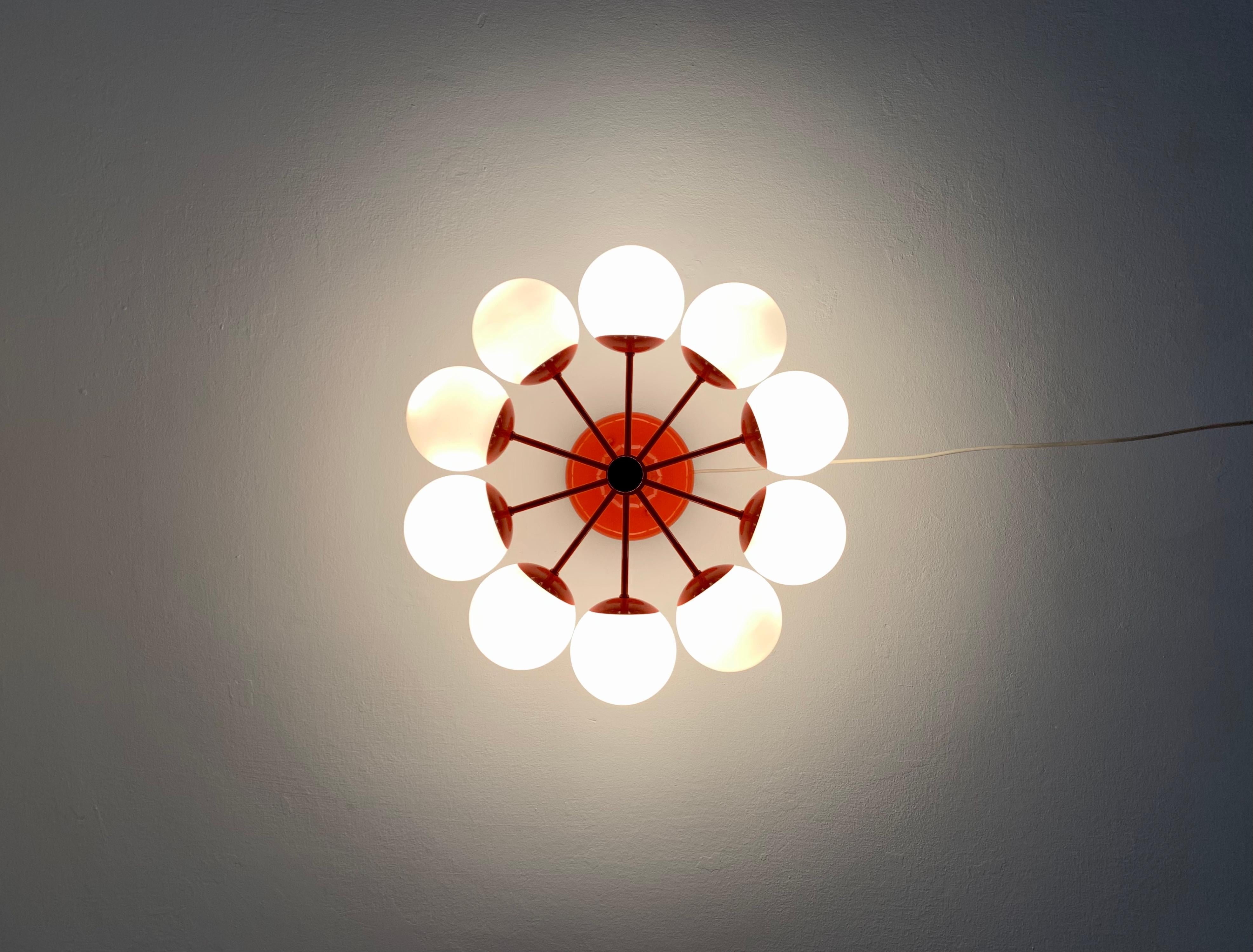 Opaline Ceiling Lamp from Kaiser Leuchten 5