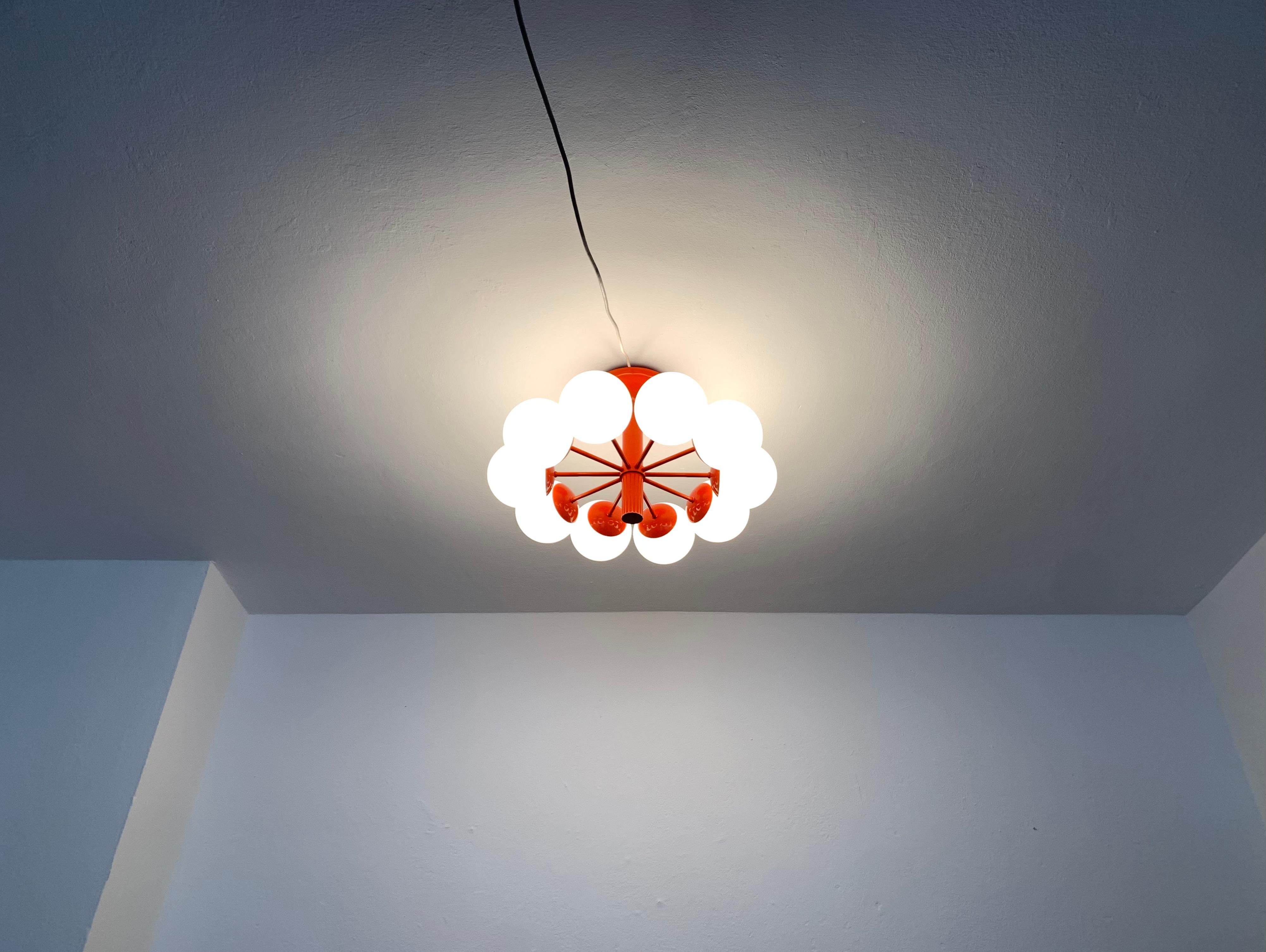 Opaline Ceiling Lamp from Kaiser Leuchten 1