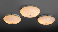 Opaline Ceiling Lights, Italy 1960