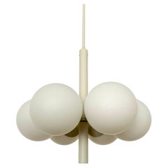 Opaline Chandelier by Kaiser Leuchten