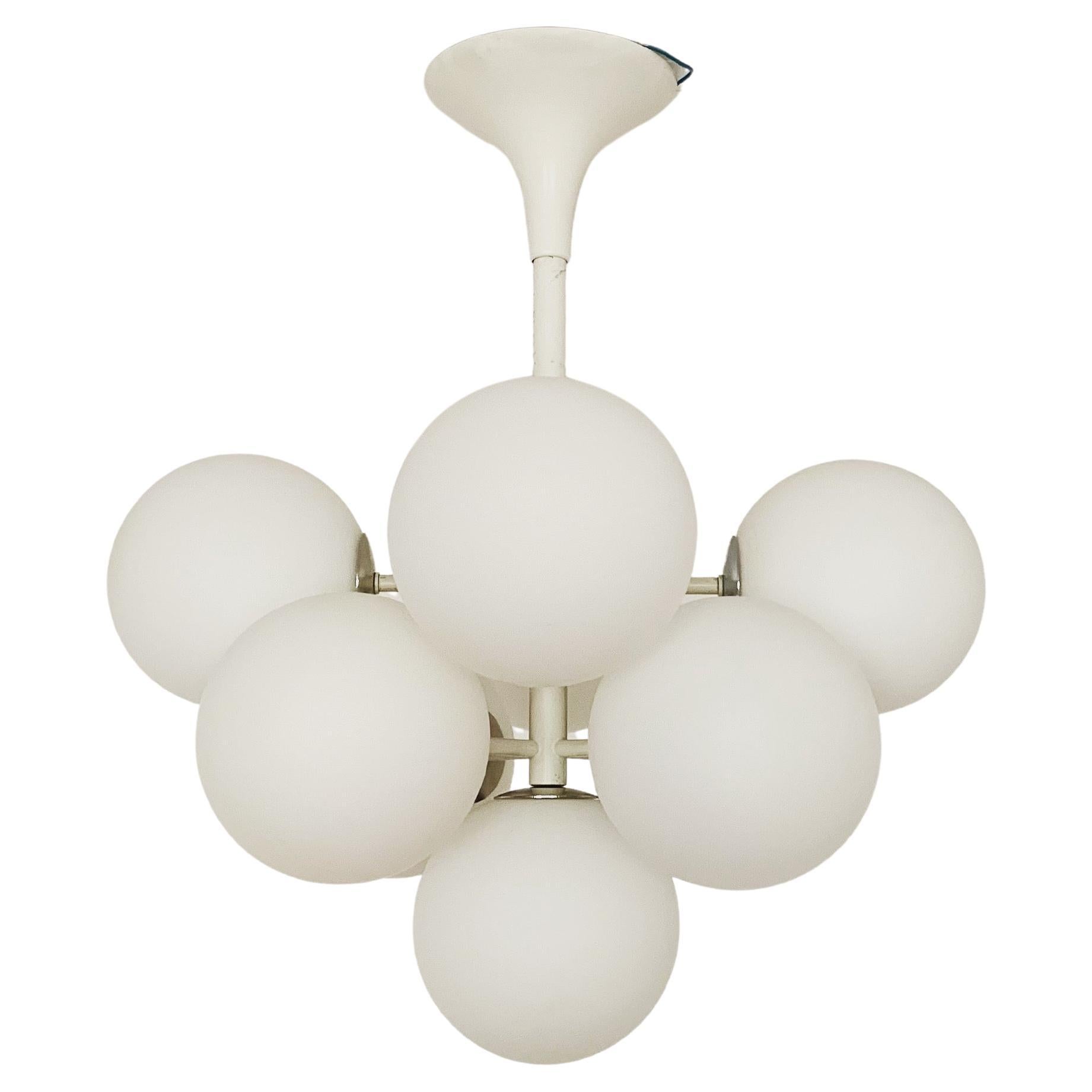 Lámpara Opaline de Max Bill para Temde