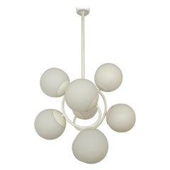 Opal-Kronleuchter von Kaiser Leuchten